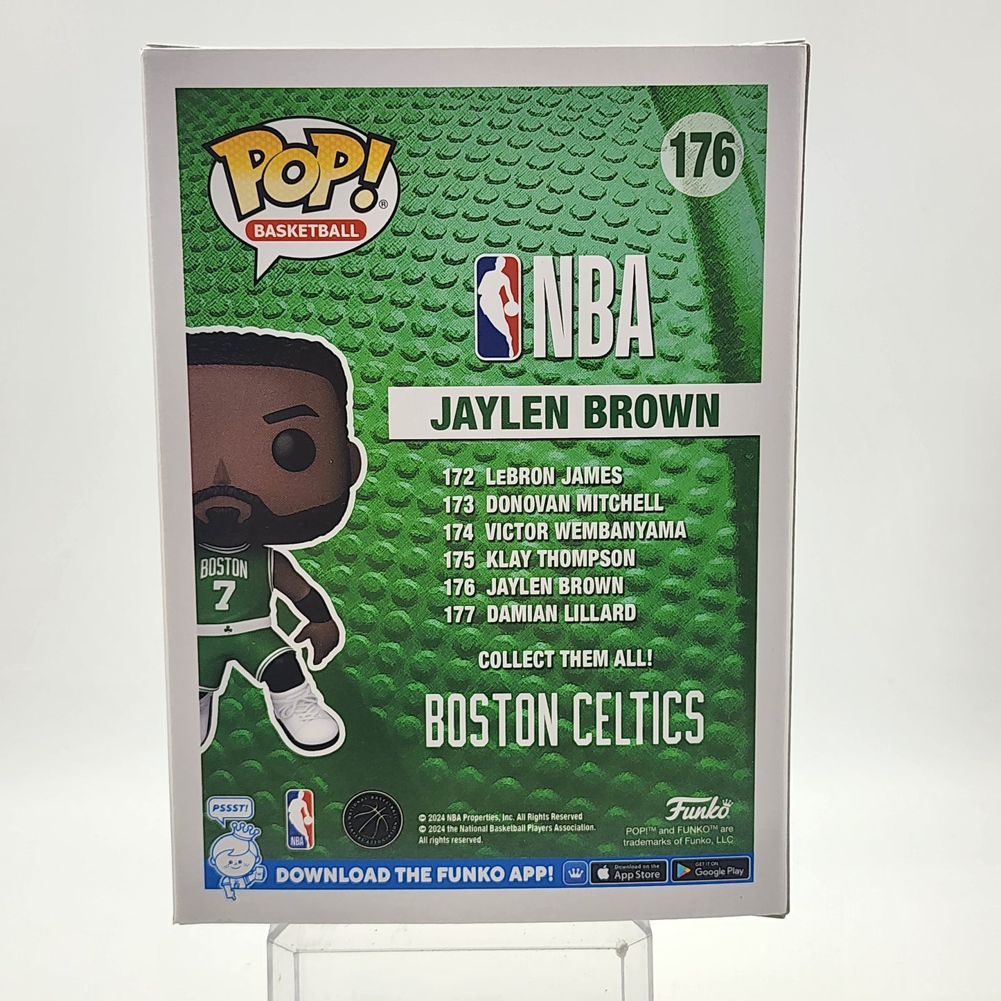 Funko Pop - NBA: Boston Celtics: Jaylen Brown #176
