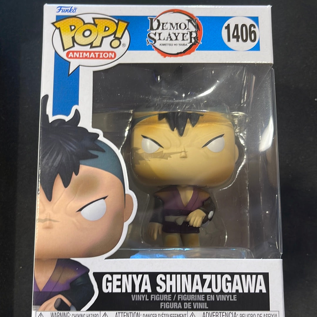 Funko Pop- Demon Slayer: Genya Shinazugawa #1406