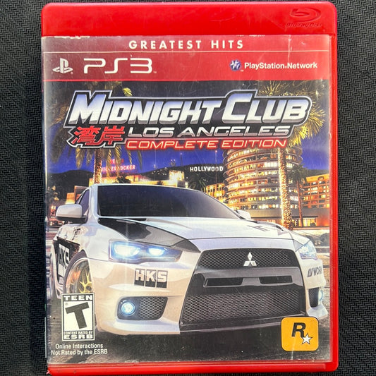 PS3: Midnight Club: Los Angeles (Complete Edition) (Greatest Hits)