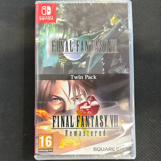 Nintendo Switch: Final Fantasy VIII Remastered - Twin Pack (Sealed)