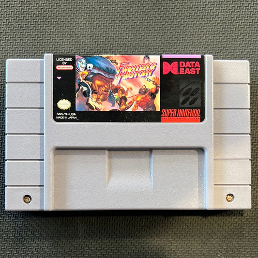 SNES: Fighter's History (Authentic)