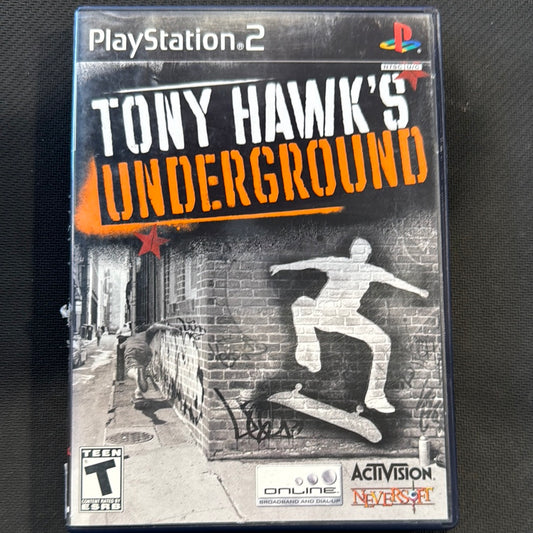 PS2: Tony Hawk’s Underground