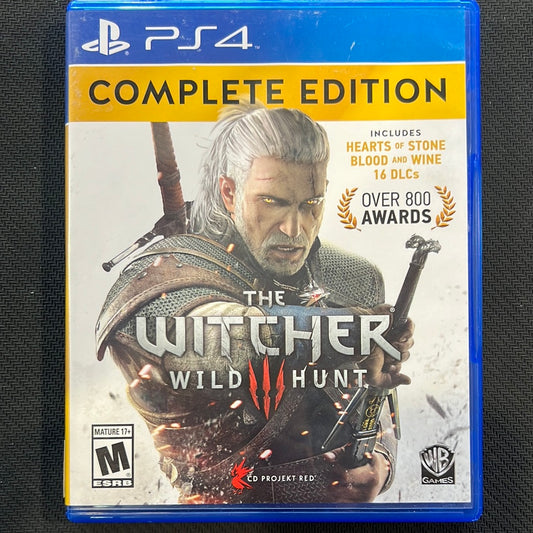 PS4: The Witcher III: Wild Hunt (Complete Edition)