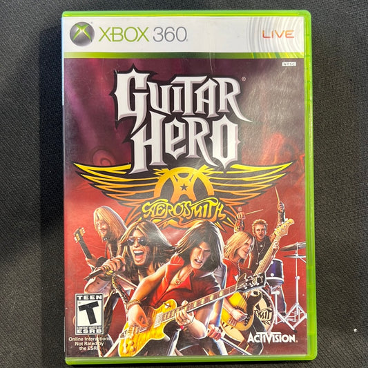 Xbox 360: Guitar Hero: Aerosmith