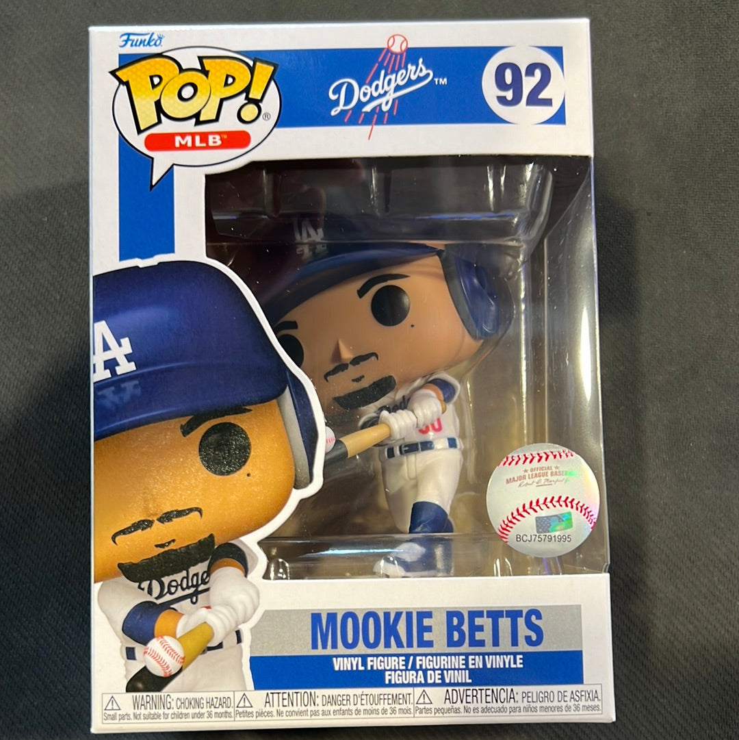 Funko Pop - MLB: Dodgers: Mookie Betts #92