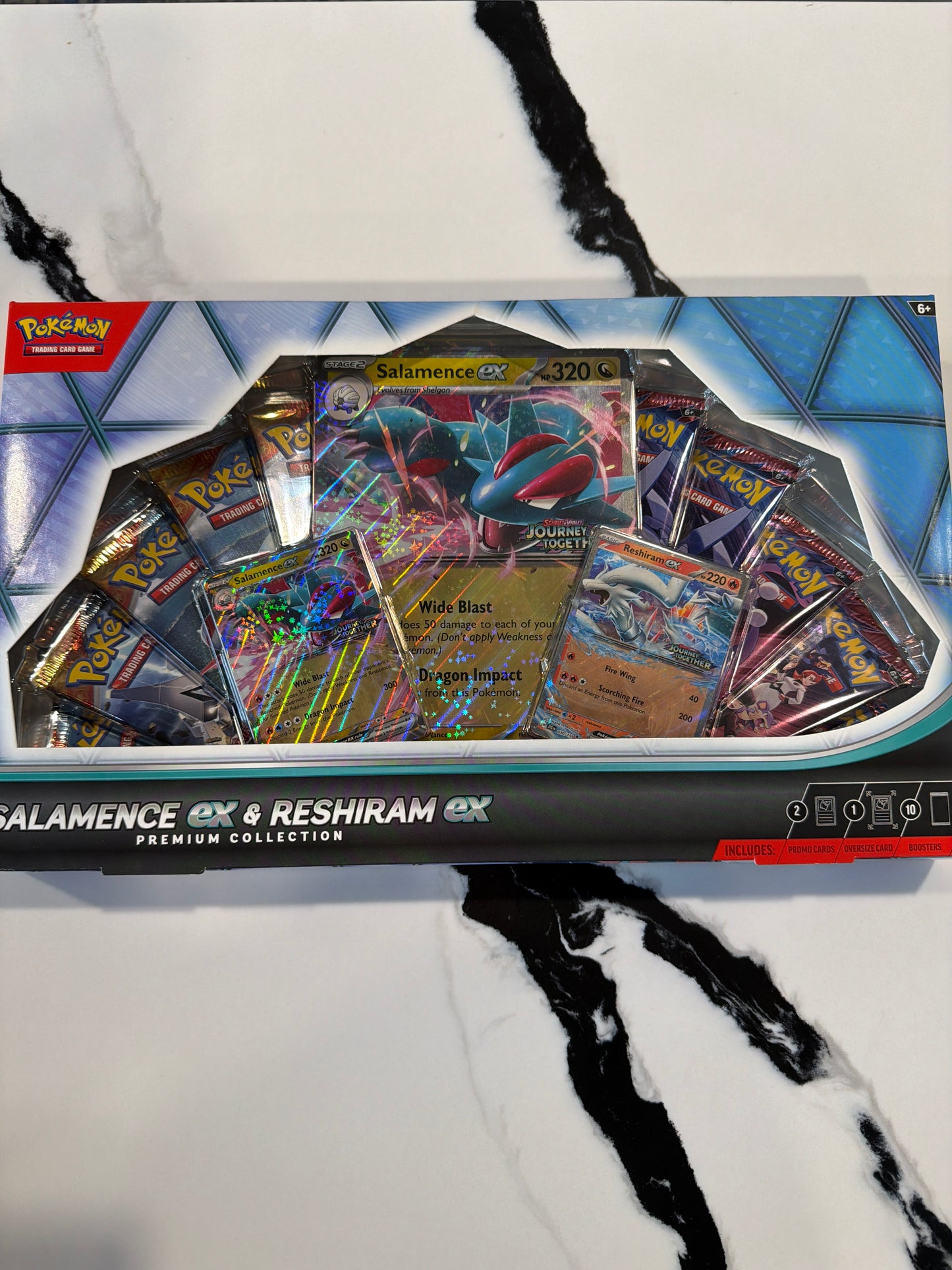 Pokemon: Salamence EX & Reshiram EX Premium Collection