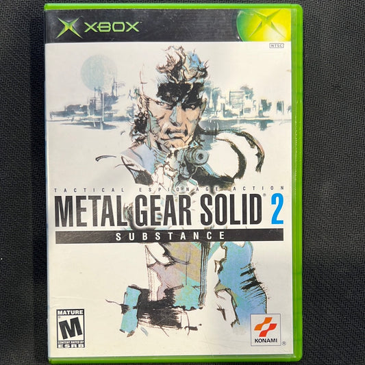 Xbox: Metal Gear Solid 2: Substance