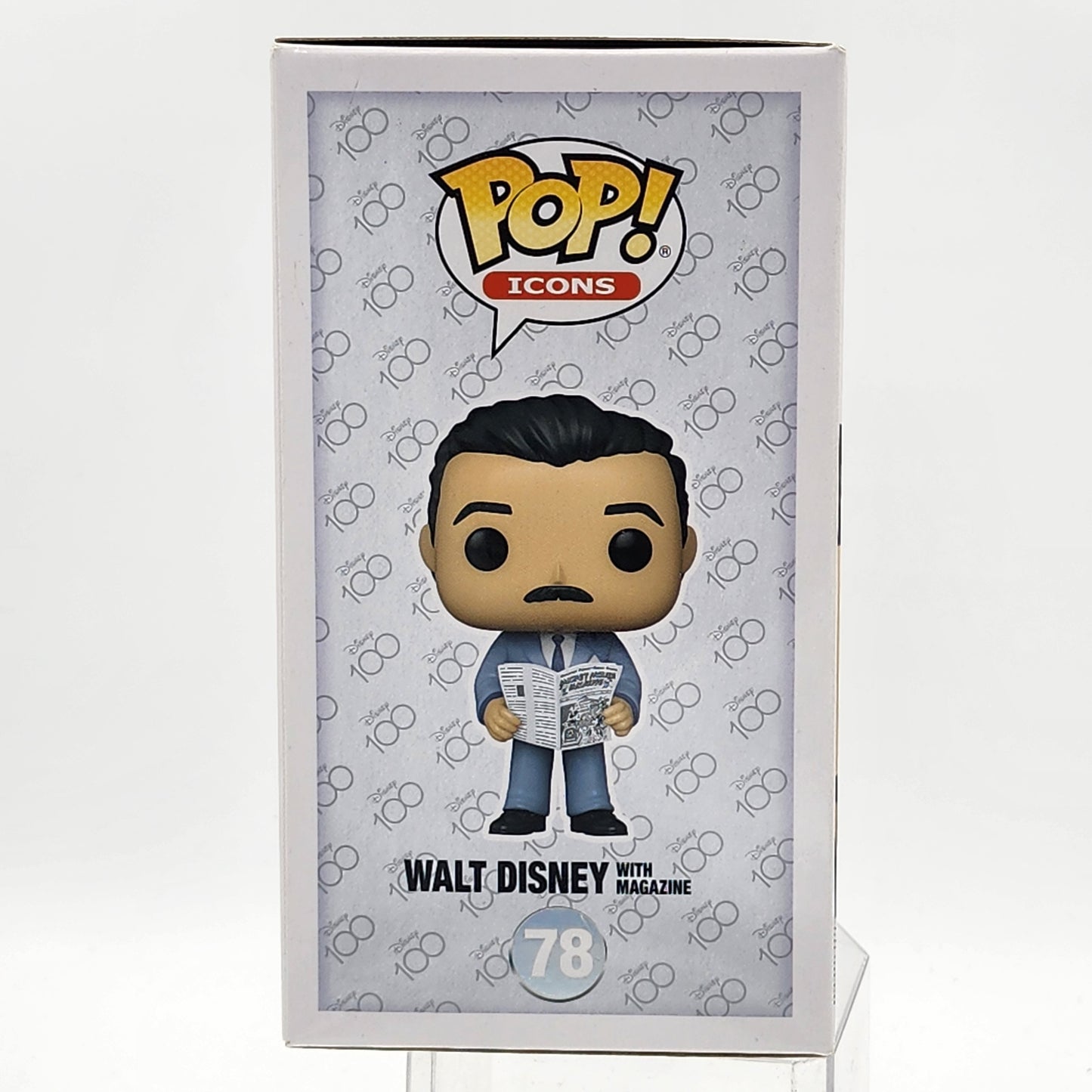 Funko Pop - Disney 100: Walt Disney and With Magazine #78