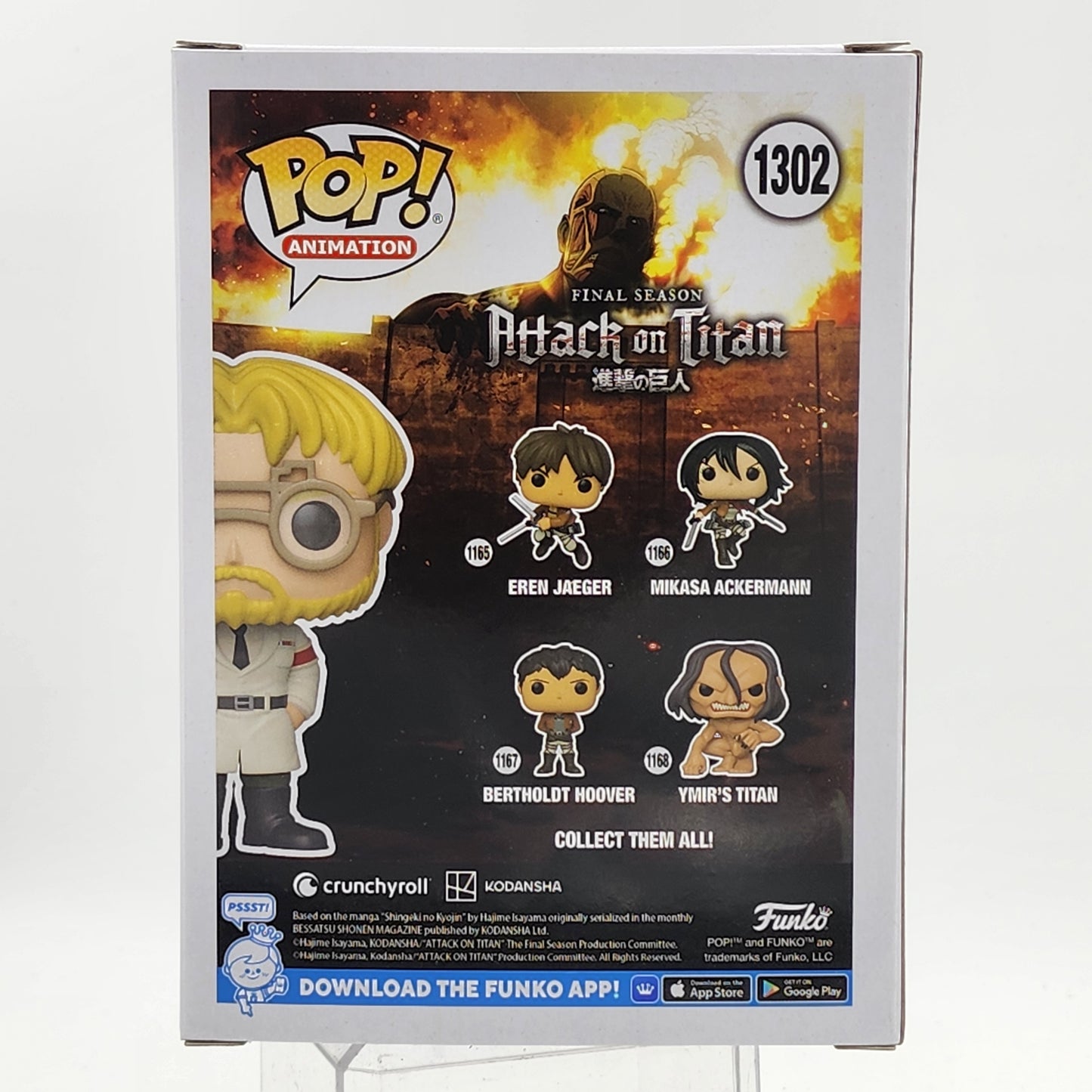 Funko Pop - Attack on Titan: Zeke Jaeger #1302