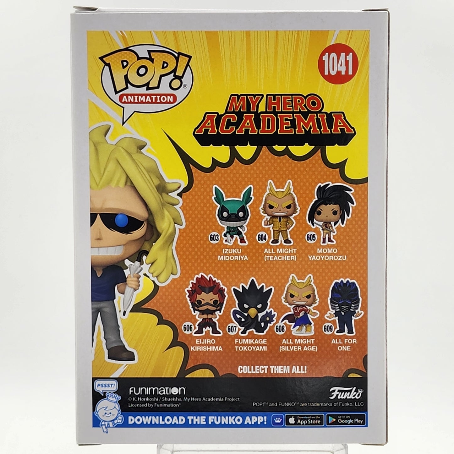 Funko Pop - My Hero Academia: All Might (Fall Conv.) #1041