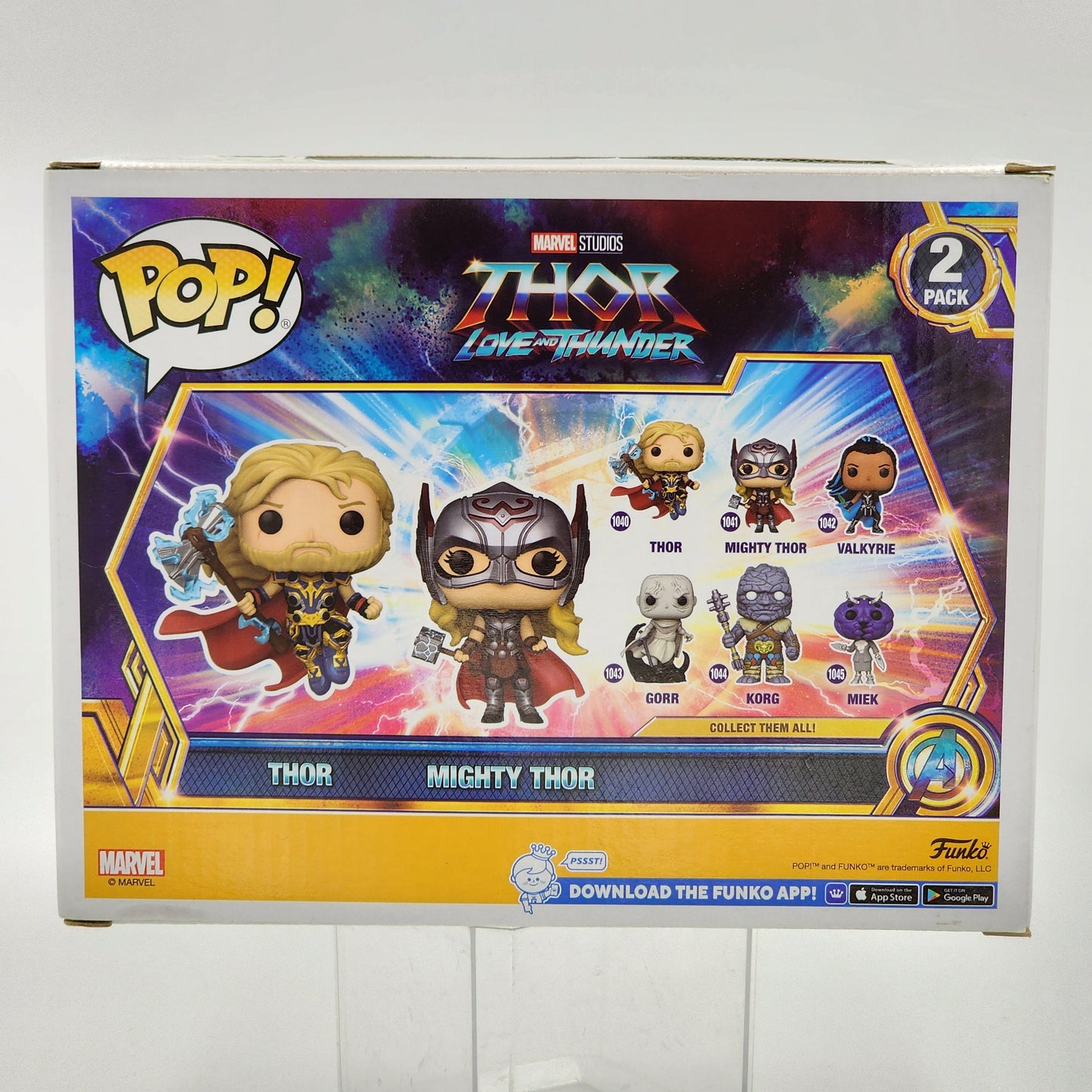 Funko Pop - Thor Love and Thunder: Thor & Mighty Thor (2-Pack)