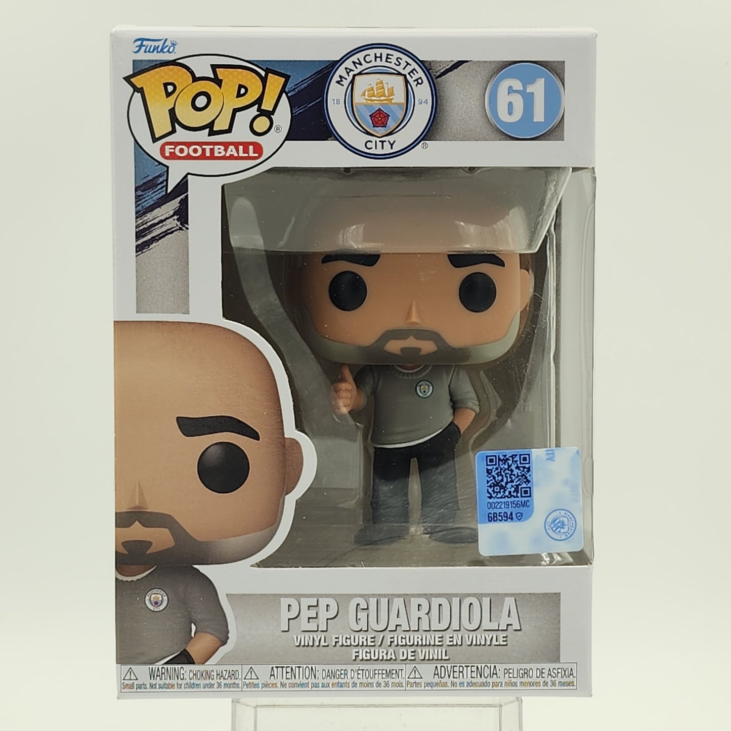 Funko Pop - Manchester City: Pep Guardiola #61