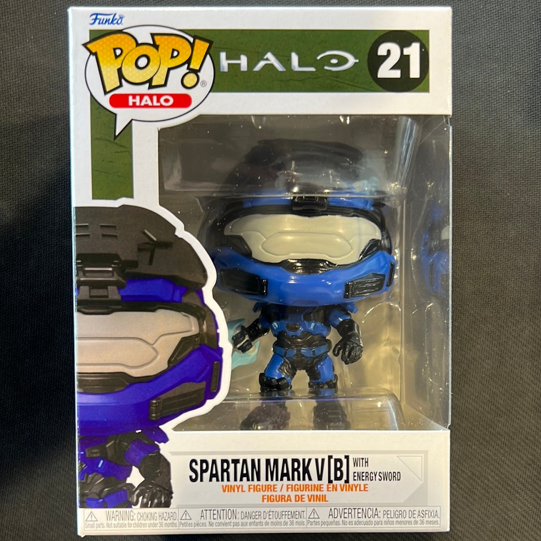 Funko Pop - Halo: Spartan Mark V (Energy Sword) #21