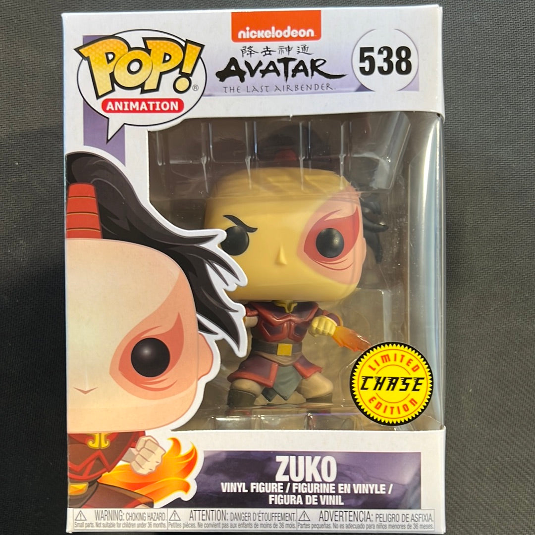 Funko Pop - Avatar: Zuko (Flame Daggers) (Chase) #538