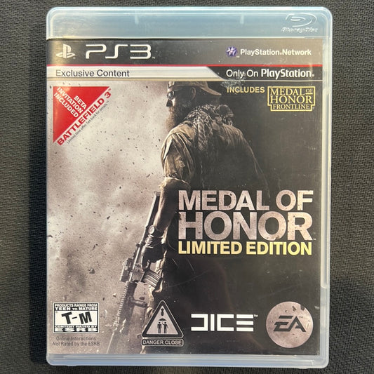 PS3: Medal of Honor (Limited Edition)