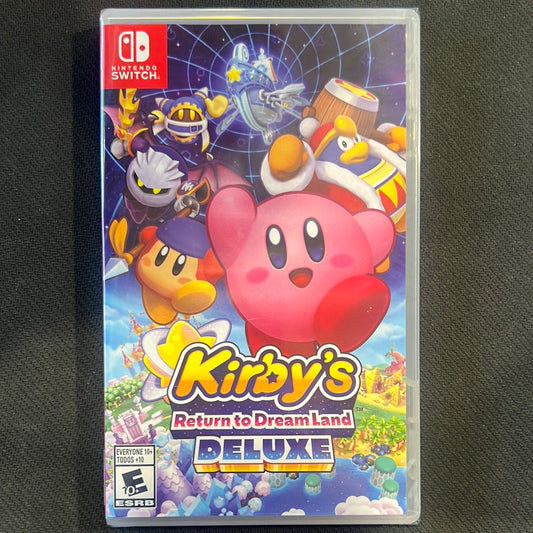 Nintendo Switch: Kirby's Return to DreamLand Deluxe (Brand New Sealed)
