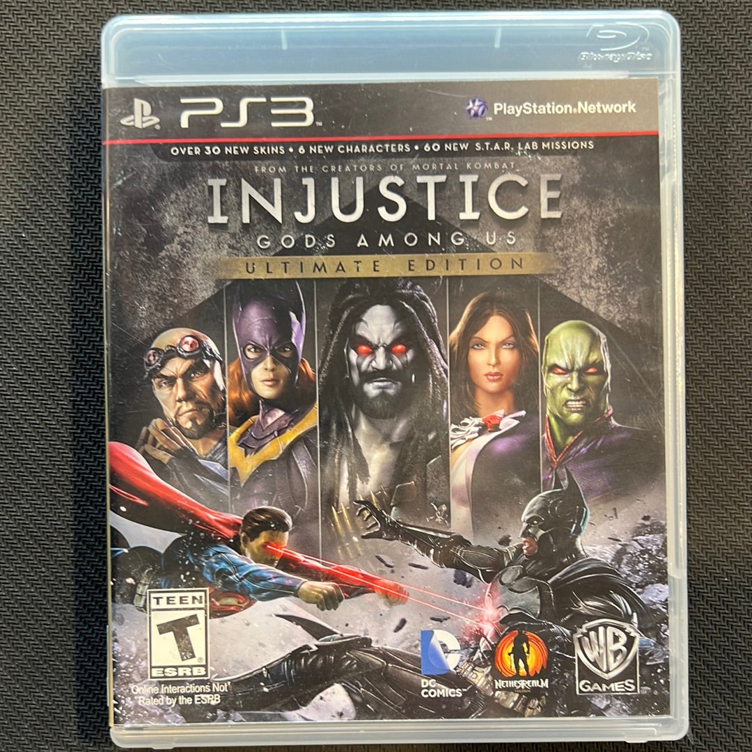 PS3: Injustice: Gods Among Us (Ultimate Edition)
