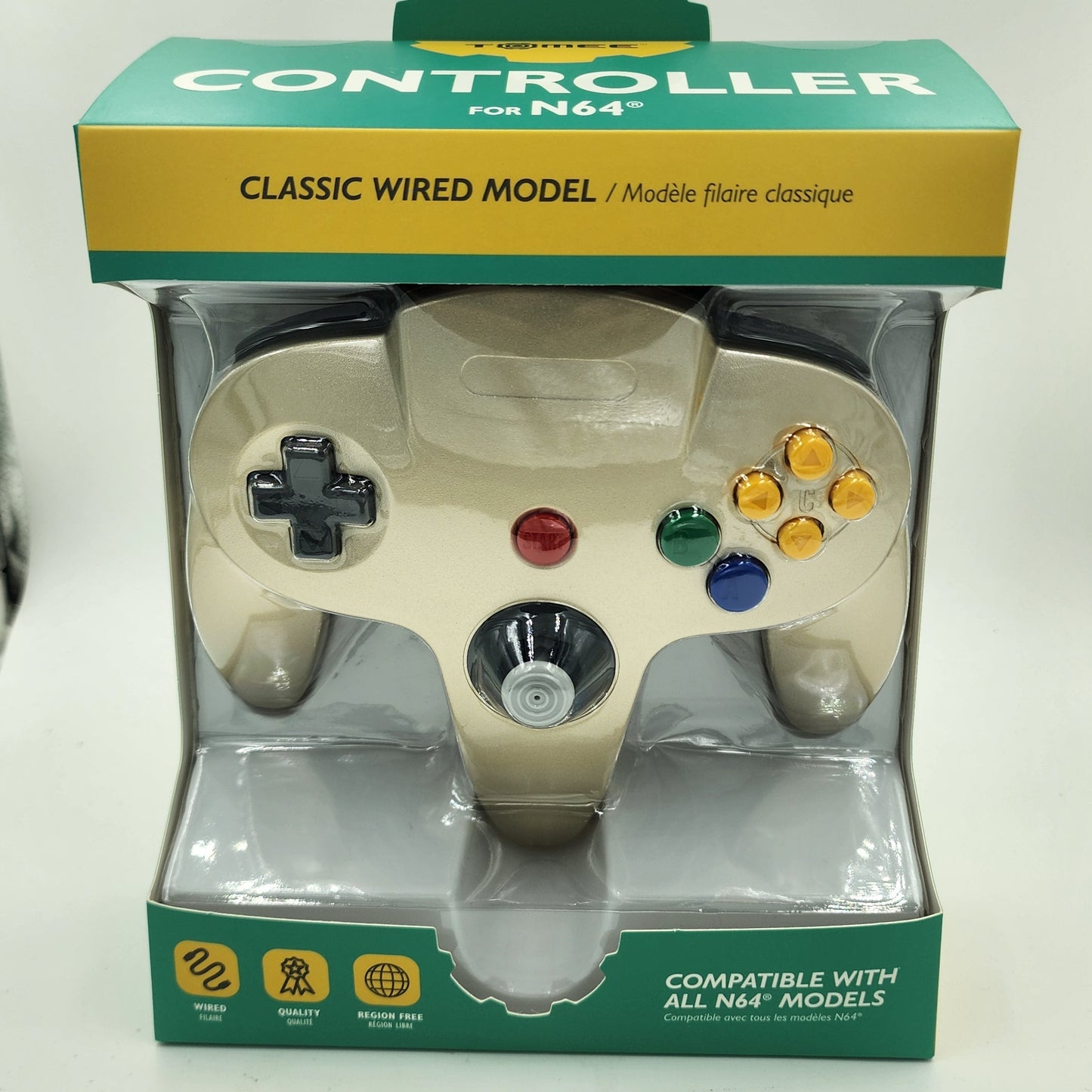N64: Wired Controller (Gold)