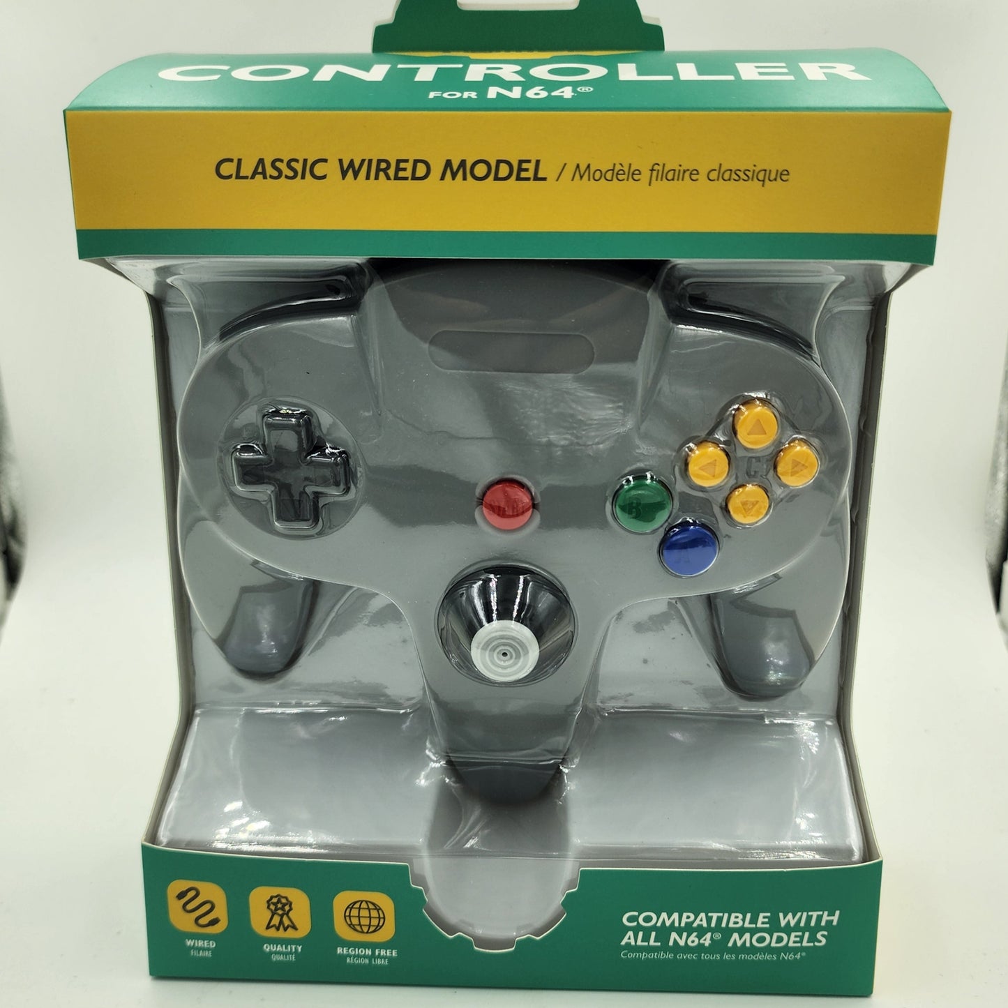 N64: Wired Controller (Gray)