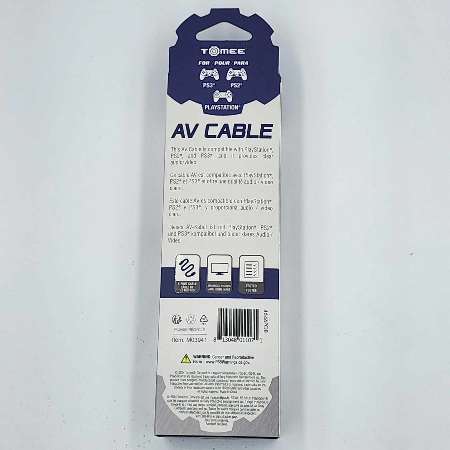 AV Cable for PS3 / PS2 / Playstation
