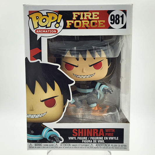 Funko Pop - Fire Force: Shinra with Fire #981