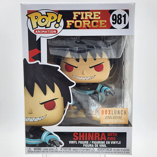 Funko Pop - Fire Force: Shinra with Fire (Glow) #981