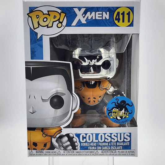 Funko Pop - X-Men: Colossus (Chrome) (Comikaze) #411