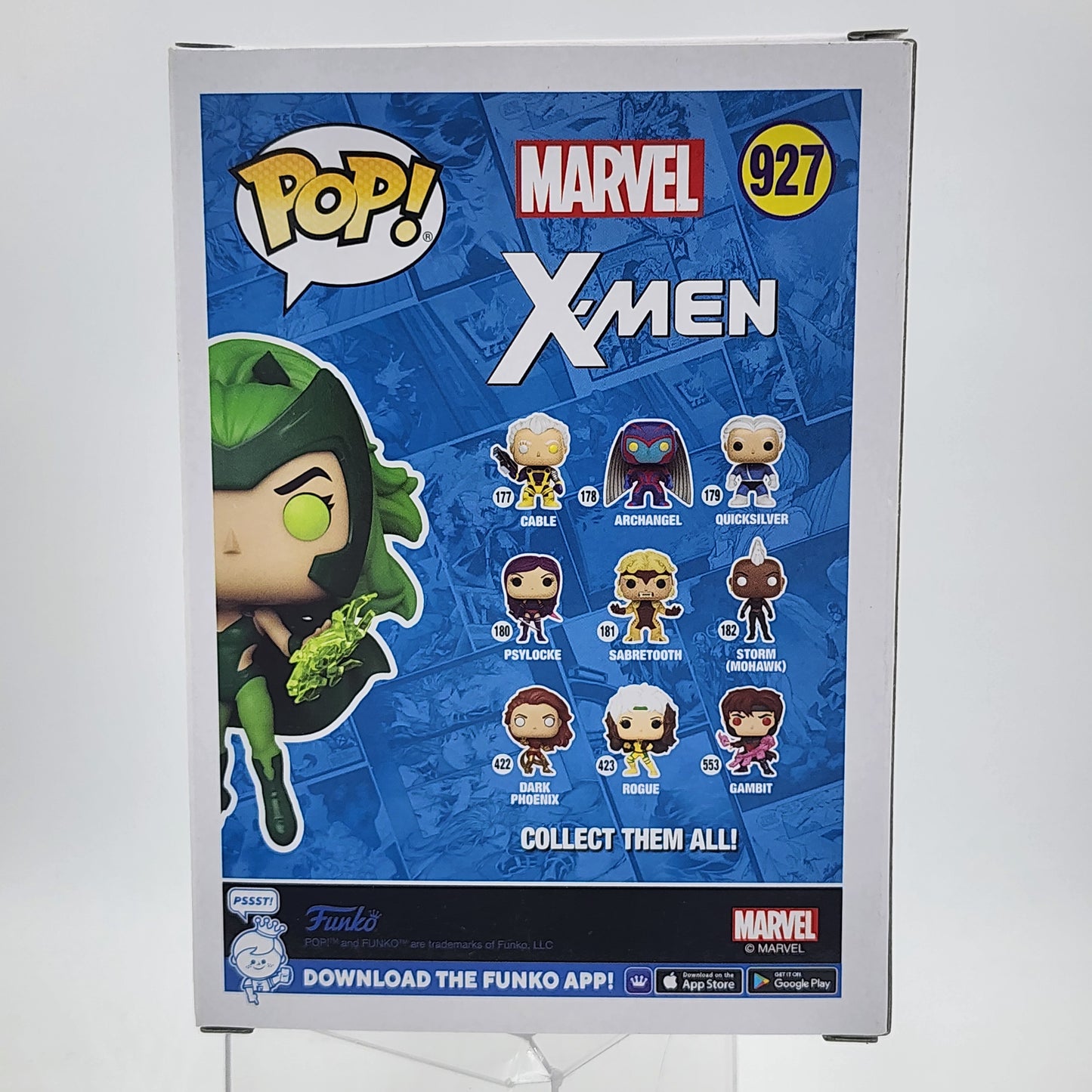 Funko Pop - X-Men: Polaris (Glow) (Fall Conv.) #927
