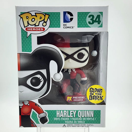 Funko Pop - Harley Quinn (Glow) (PX Previews) #34