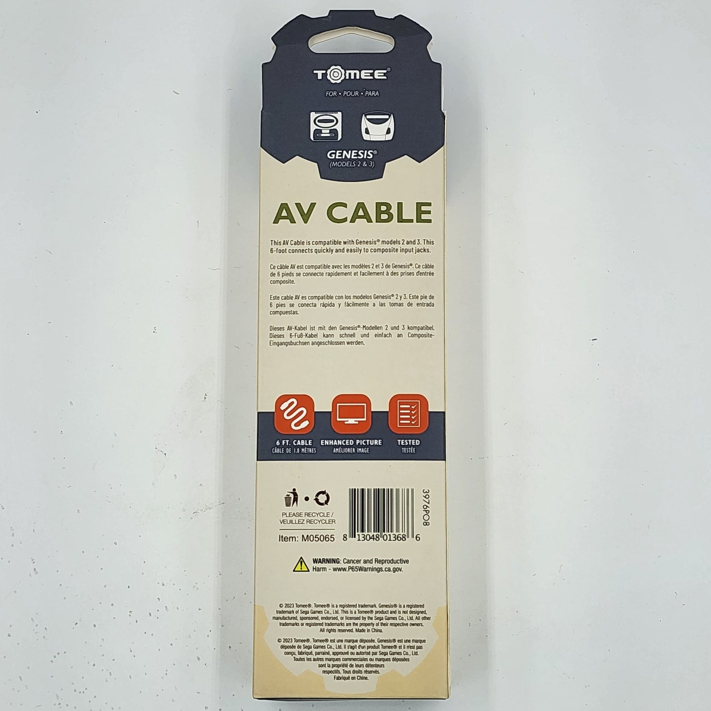 Genesis: AV Cable (Model 2 & 3)