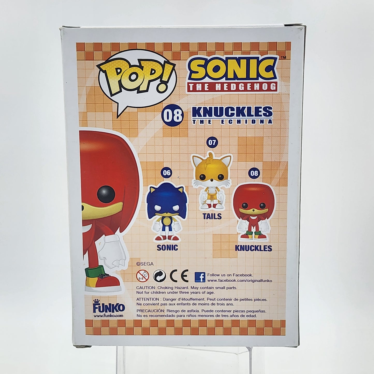 Funko Pop - Sonic the Hedgehog: Knuckles #08