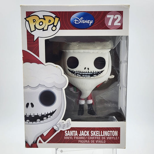 Funko Pop - Nightmare Before Christmas: Santa Jack Skellington #72