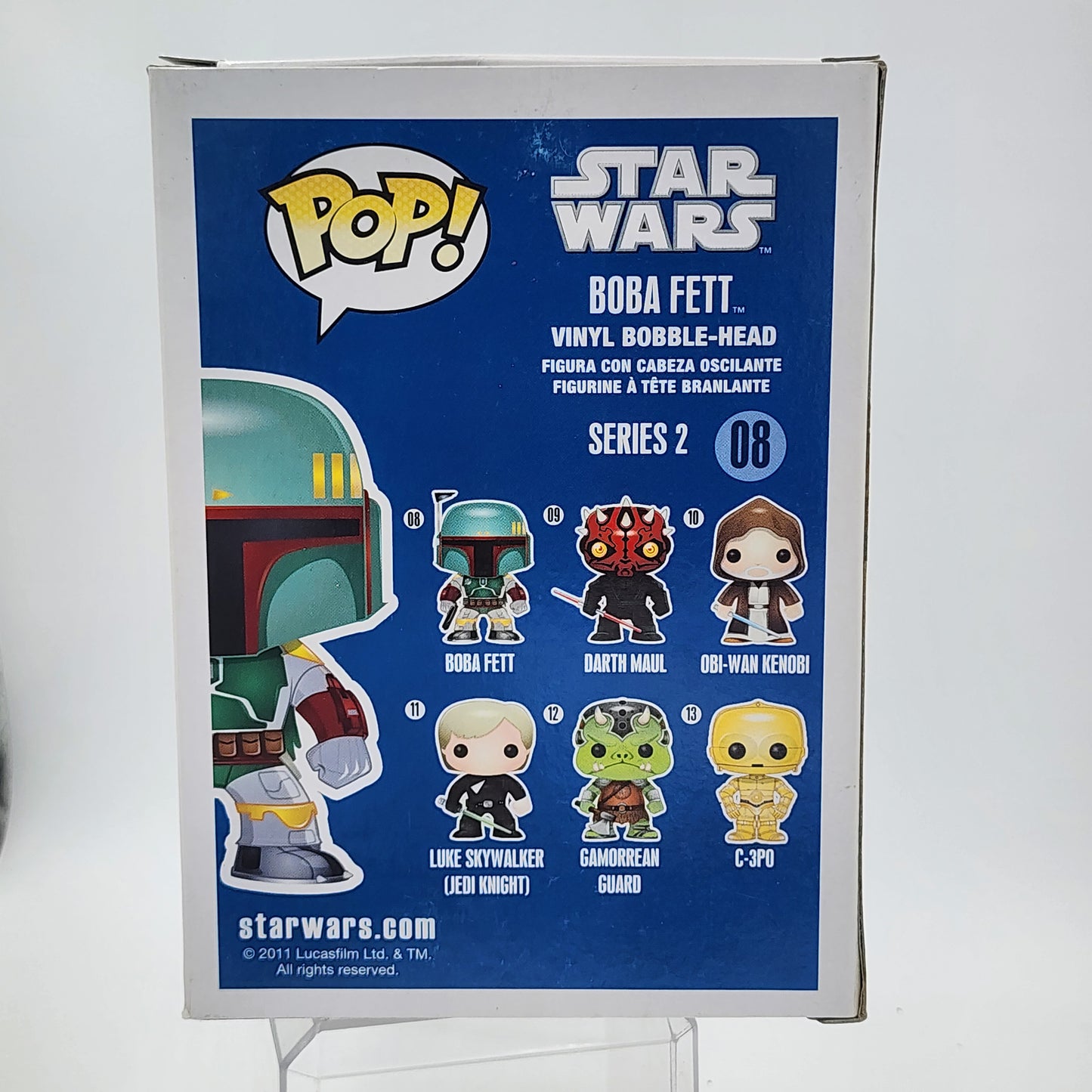 Funko Pop - Boba Fett (Blue Box) #08