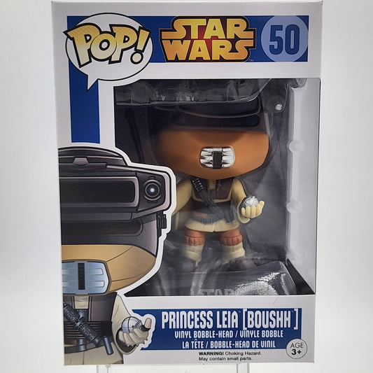 Funko Pop! Princess Leia (Boushh) (Blue Box) #50