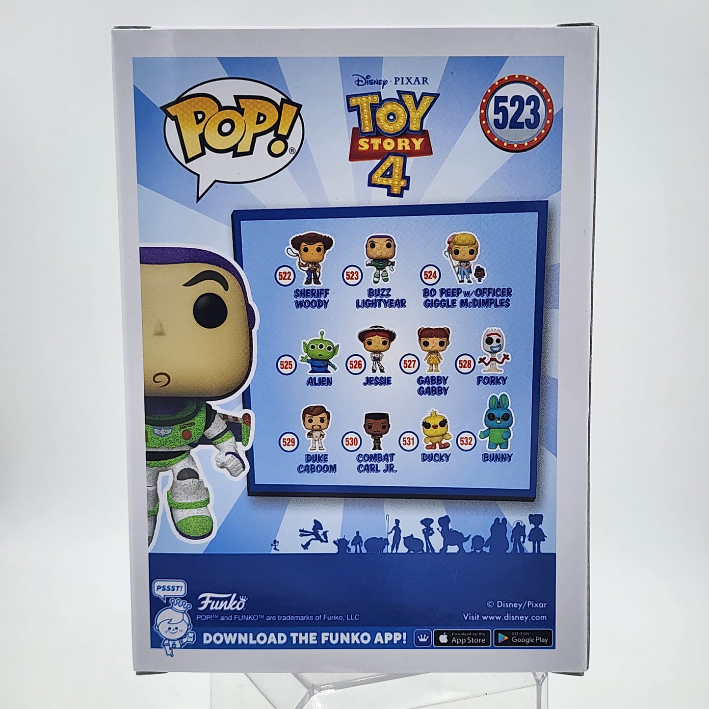 Funko Pop - Toy Story 4: Buzz Lightyear (Diamond) ( 3000 PCS) #523 (Loungefly)