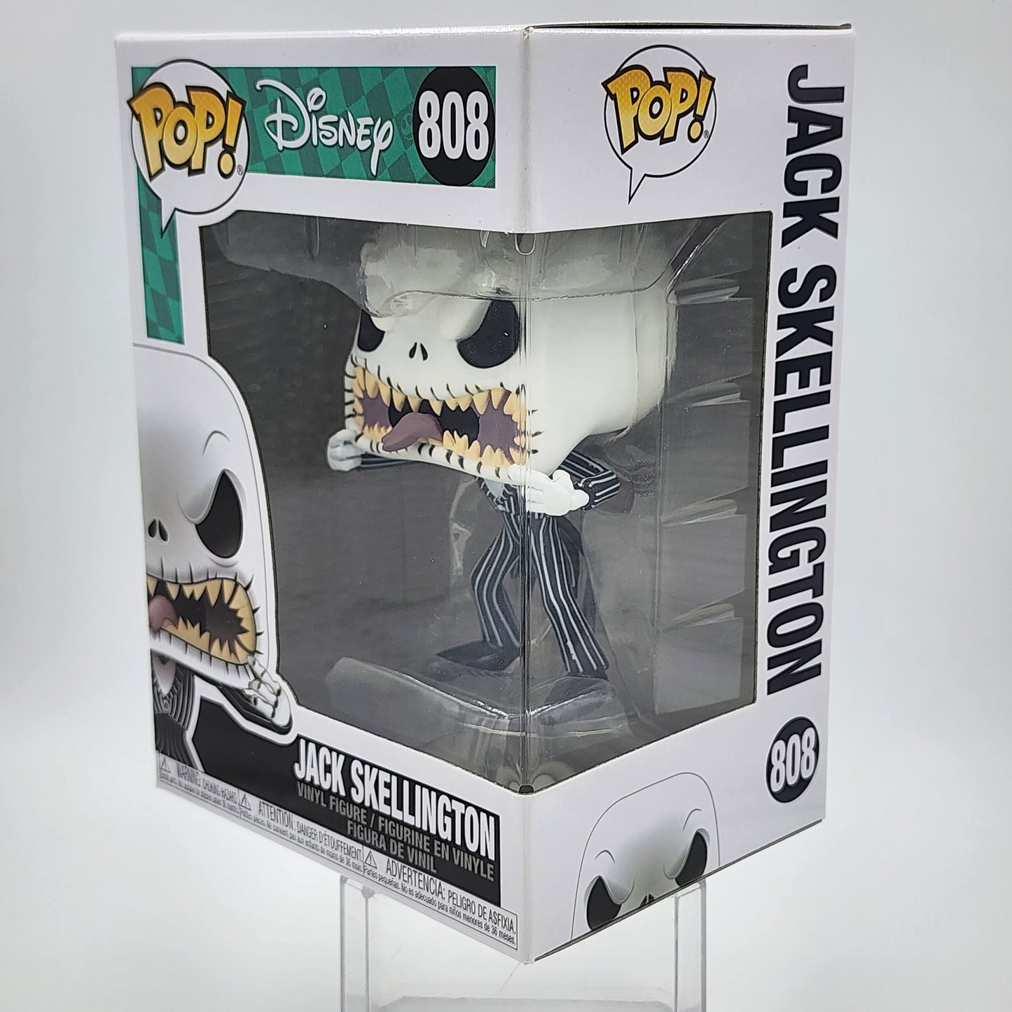 Funko Pop - Nightmare Before Christmas: Jack Skellington (Scary Face) #808