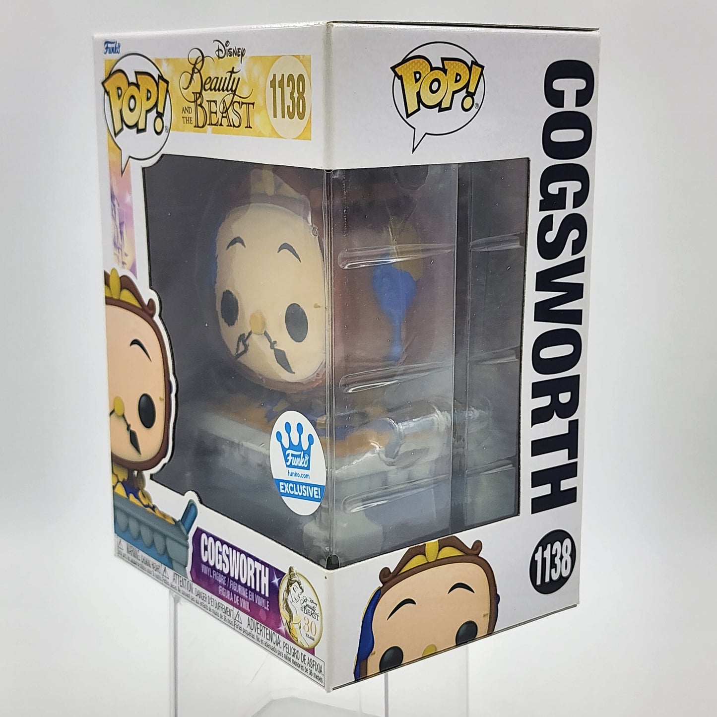 Funko Pop - Beauty and the Beast: Cogsworth #1138