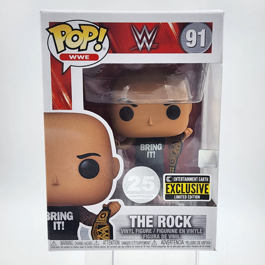 Funko Pop - WWE: The Rock (Bring it) #91