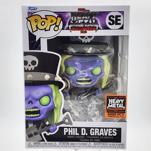 Funko Pop - Heavy Metal Halloween 2023: Phil D. Graves #SE (6000 pcs)