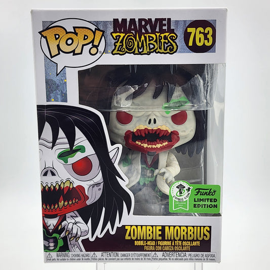 Funko Pop - Marvel Zombies: Zombie Morbius (Emerald City CC) #763