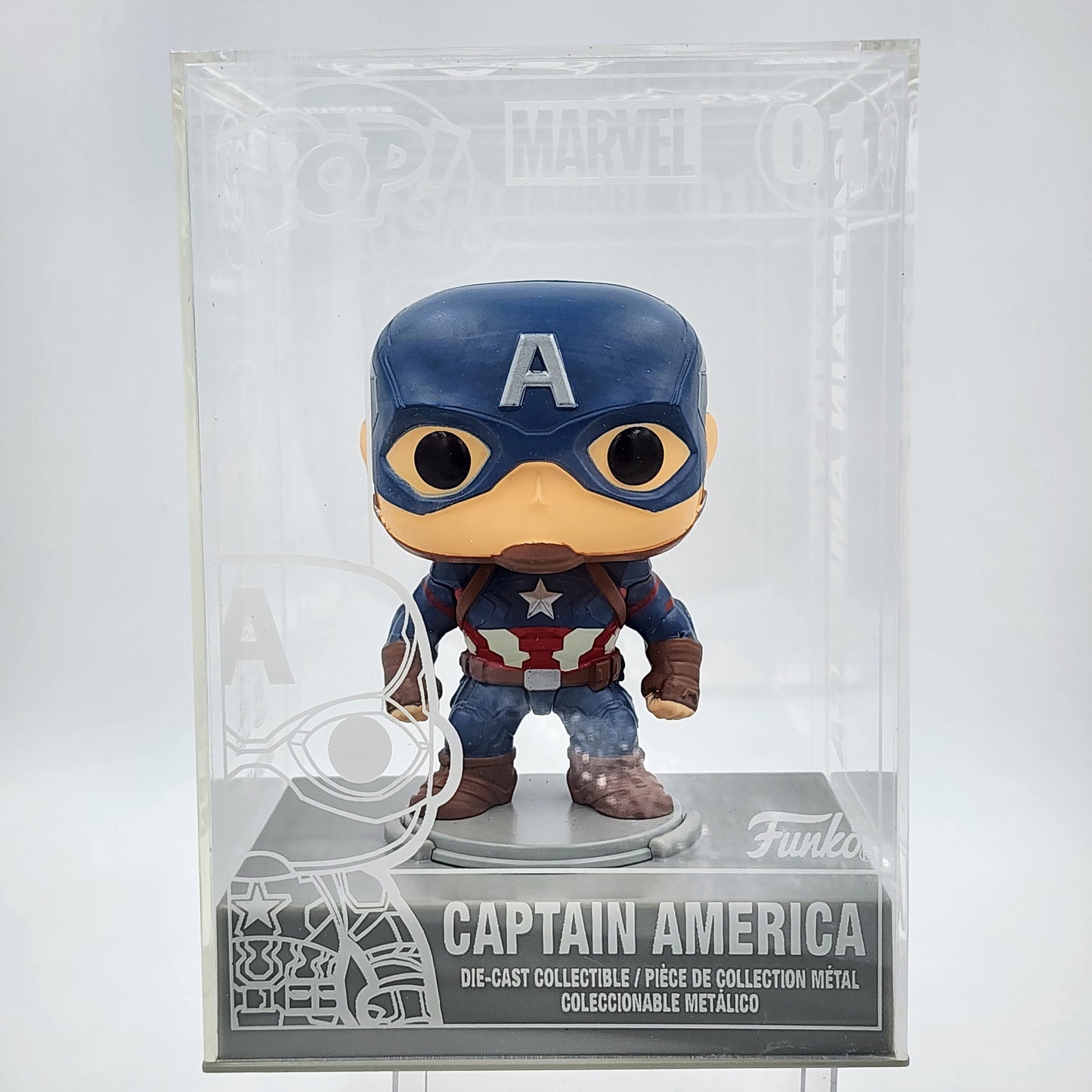 Funko Pop - Civil War: Captain America (Die Cast) (Summer) #01