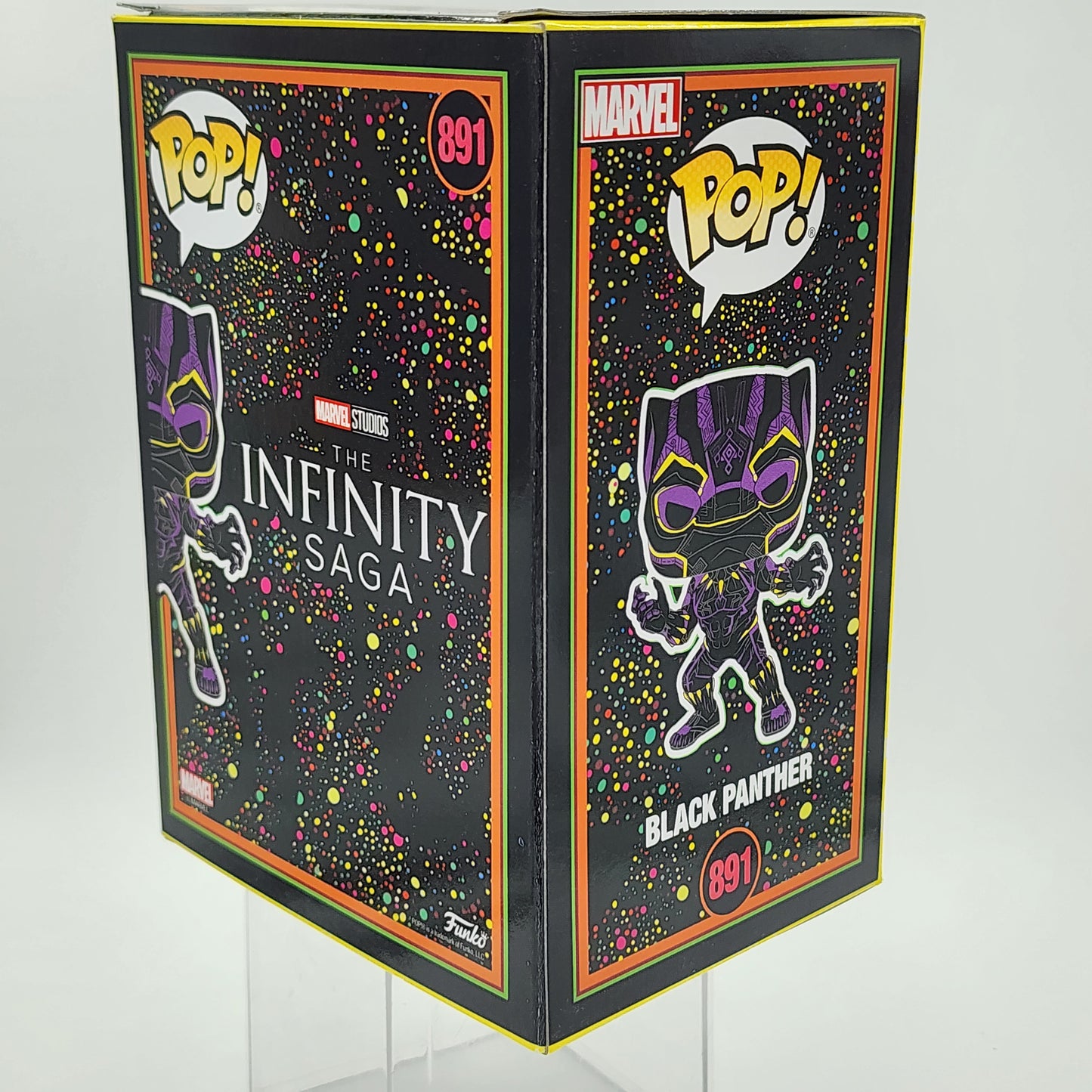 Funko Pop - Black Panther (Black Light) #891