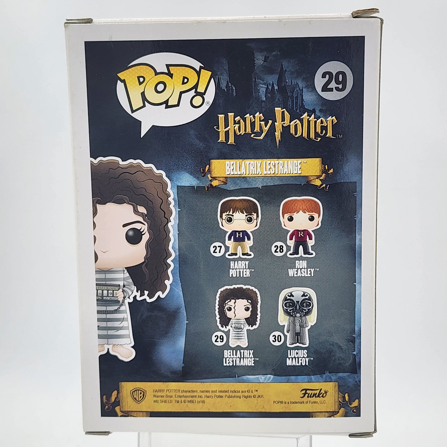 Funko Pop - Harry Potter: Bellatrix Lestrange (Prisoner) #29