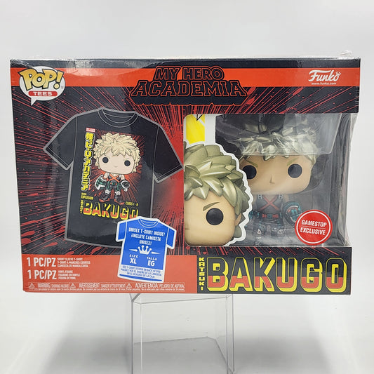 Funko Pop + Tees - My Hero Academia - Katsuki Bakugo (TShirt sz XL)