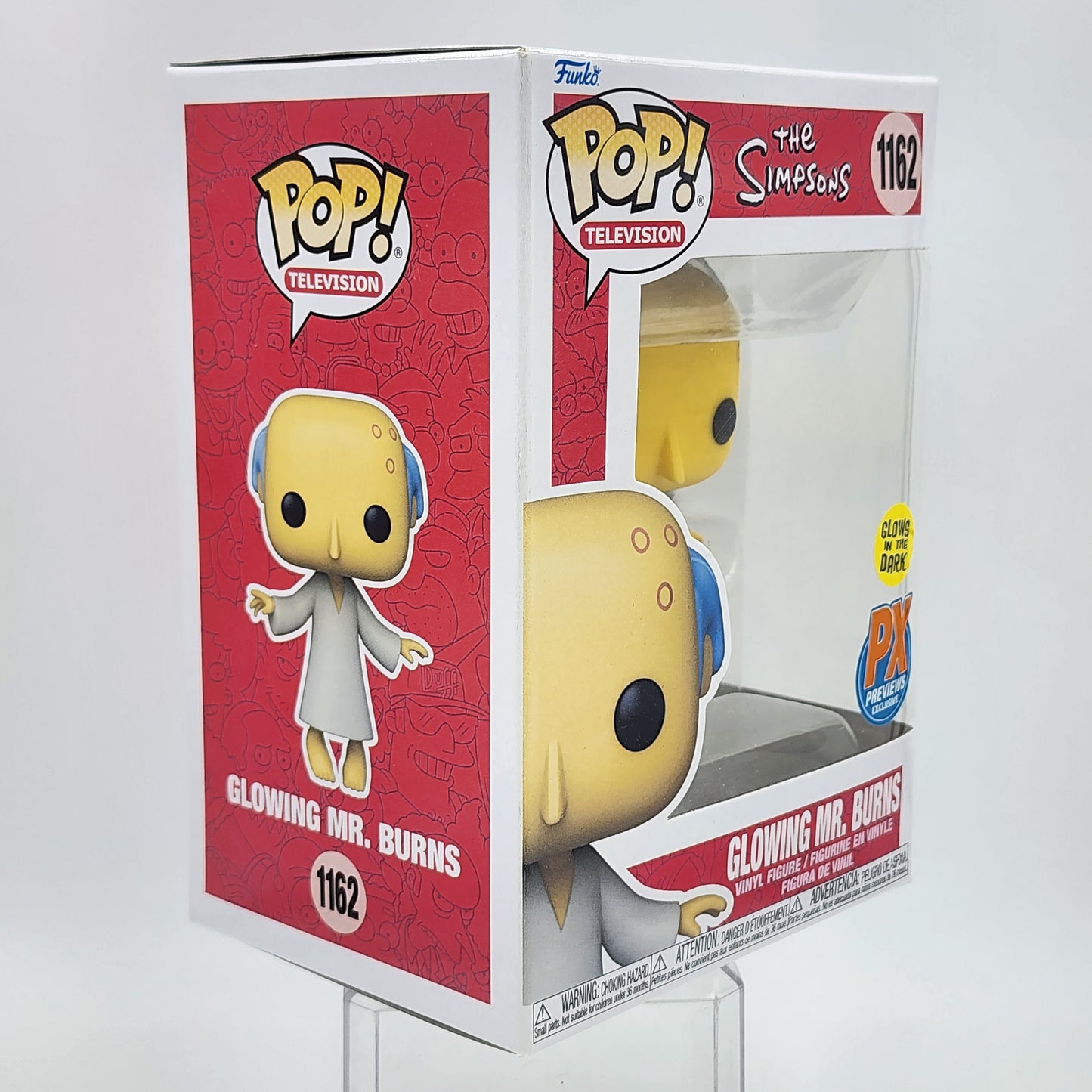 Funko Pop - The Simpsons: Glowing Mr. Burns (Glow) #1162