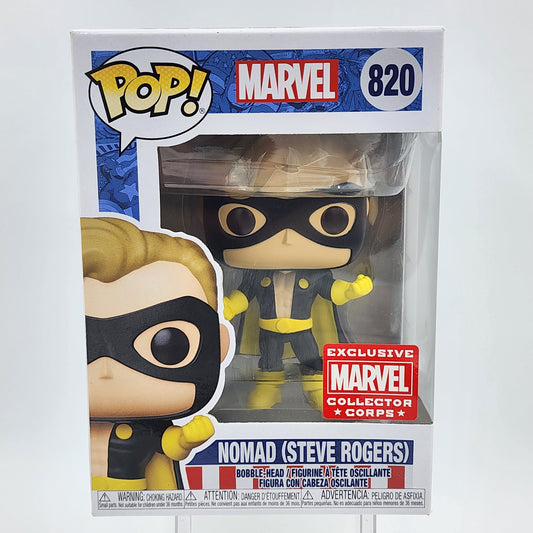 Funko Pop - Marvel: Nomad (Steve Rodgers) (Collector Corp) #820