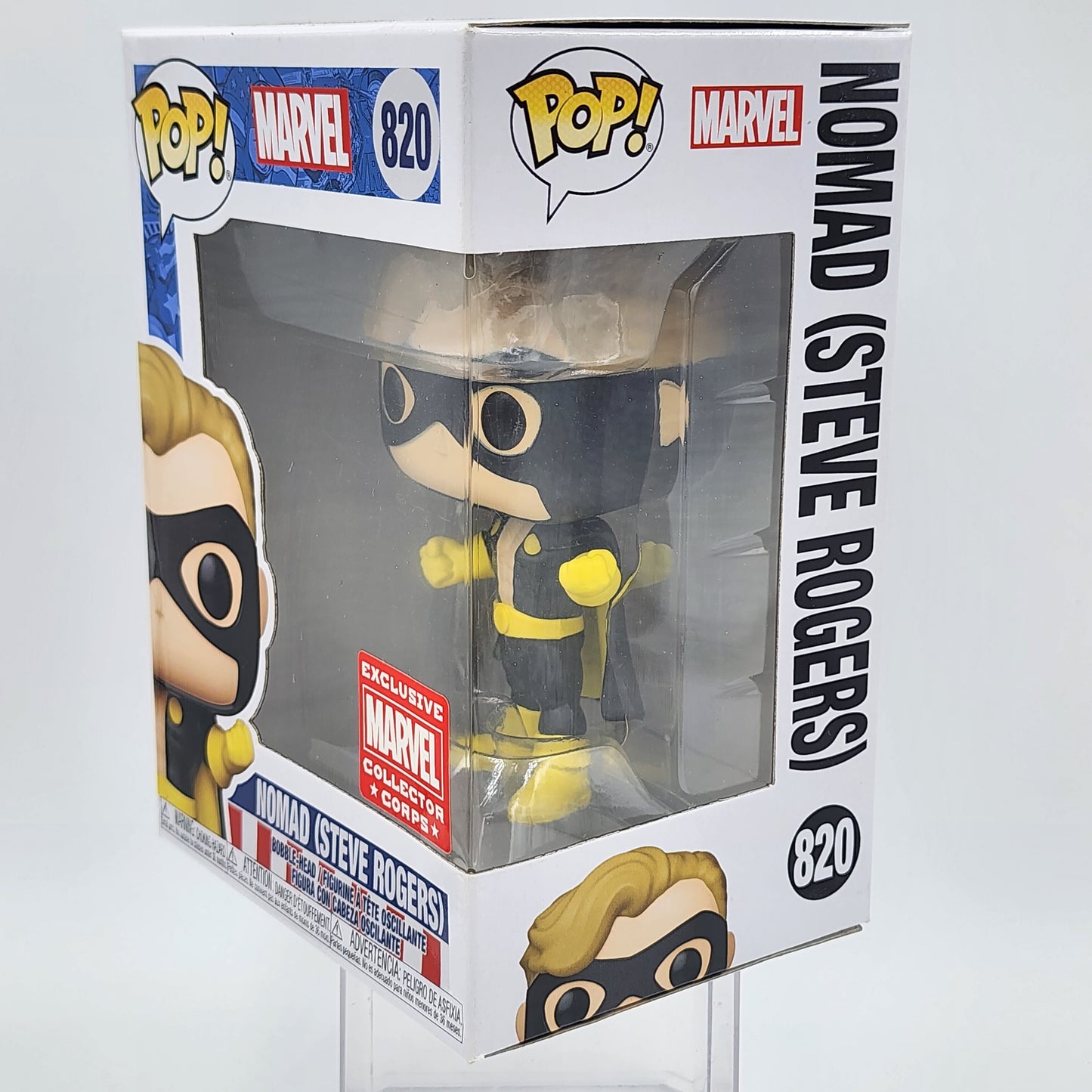 Funko Pop - Marvel: Nomad (Steve Rodgers) (Collector Corp) #820