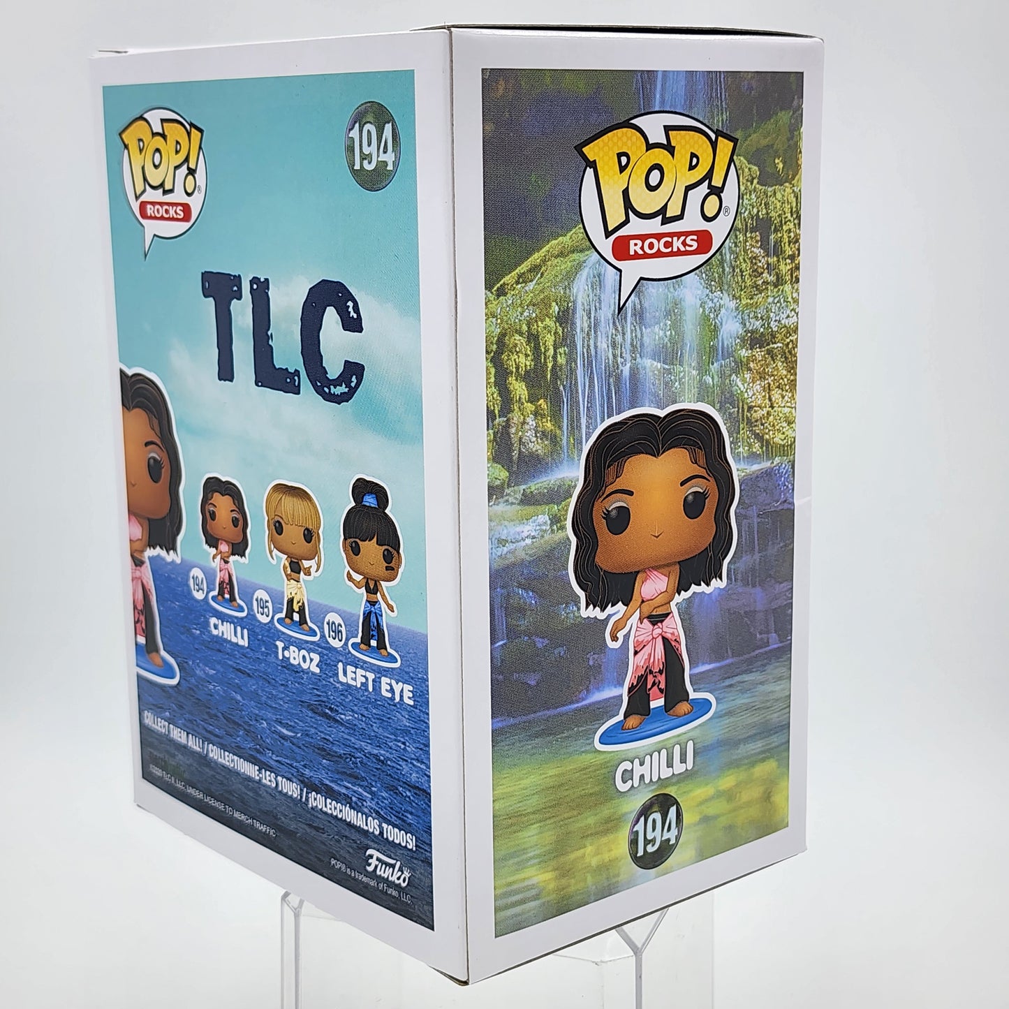 Funko Pop - Rocks: TLC: Chilli (Translucent) (Chase) #194