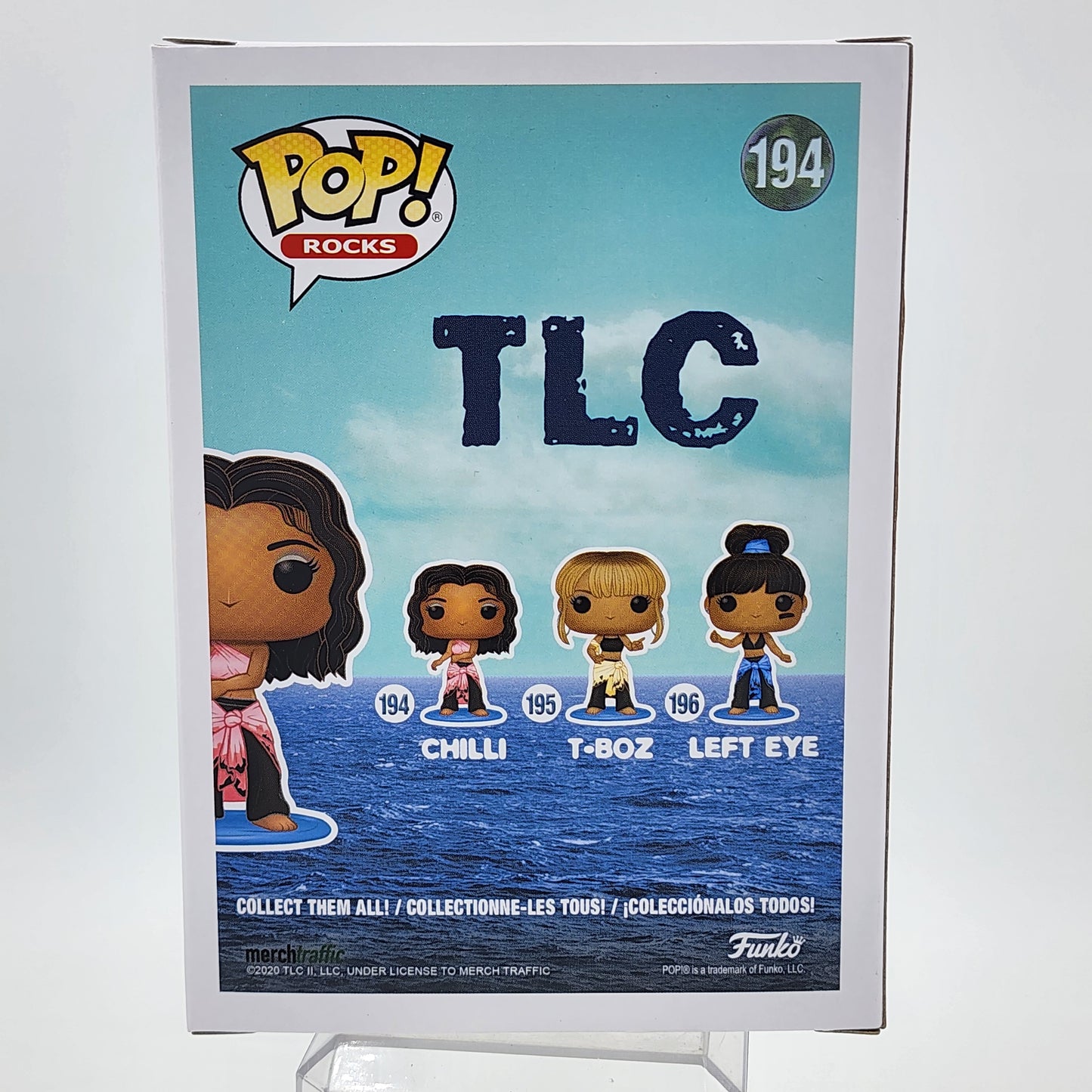 Funko Pop - Rocks: TLC: Chilli (Translucent) (Chase) #194
