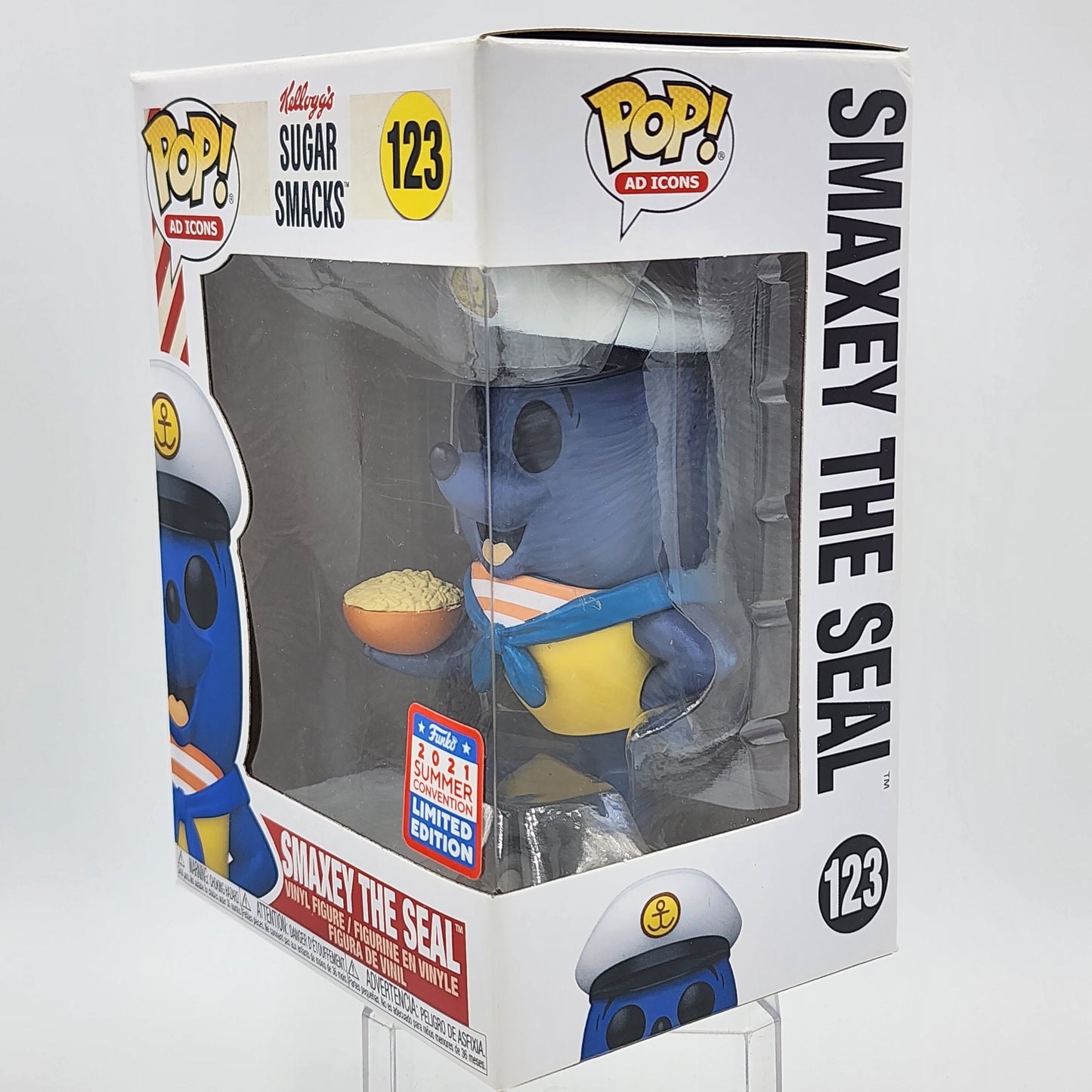 Funko Pop - Ad Icons: Sugar Smacks: Smaxey The Seal #123 (Summer Conv.)